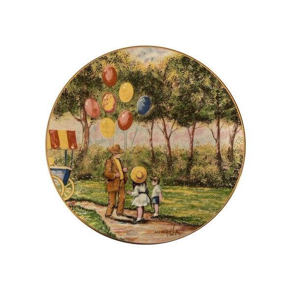 Other - The BALLOON MAN by Dominic Mingolla! Limited Edition Calhoun's Plate (1979)